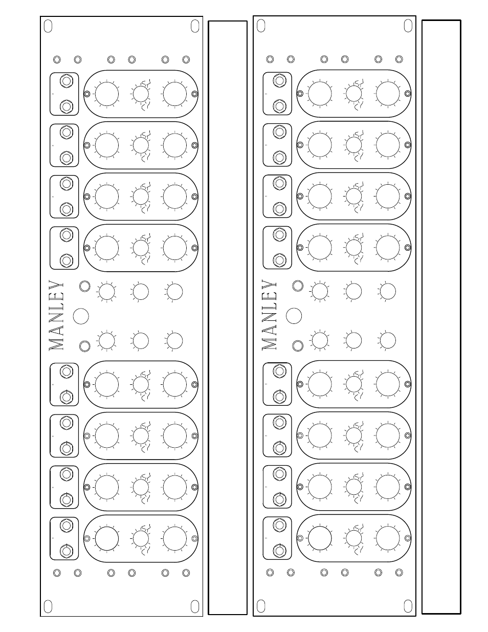 Templa tes for st oring massive p assive settings, Massive p assive stereo eq u alizer | Manley MASSIVE PASSIVE STEREO TUBE EQ - MSMPX 2/2004 User Manual | Page 33 / 33