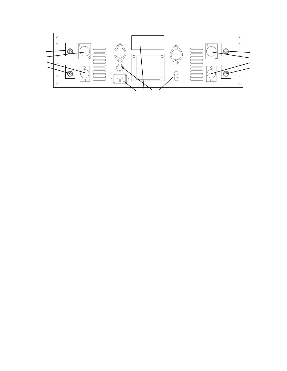 The back panel | Manley MASSIVE PASSIVE STEREO TUBE EQ - MSMPX 2/2004 User Manual | Page 4 / 33