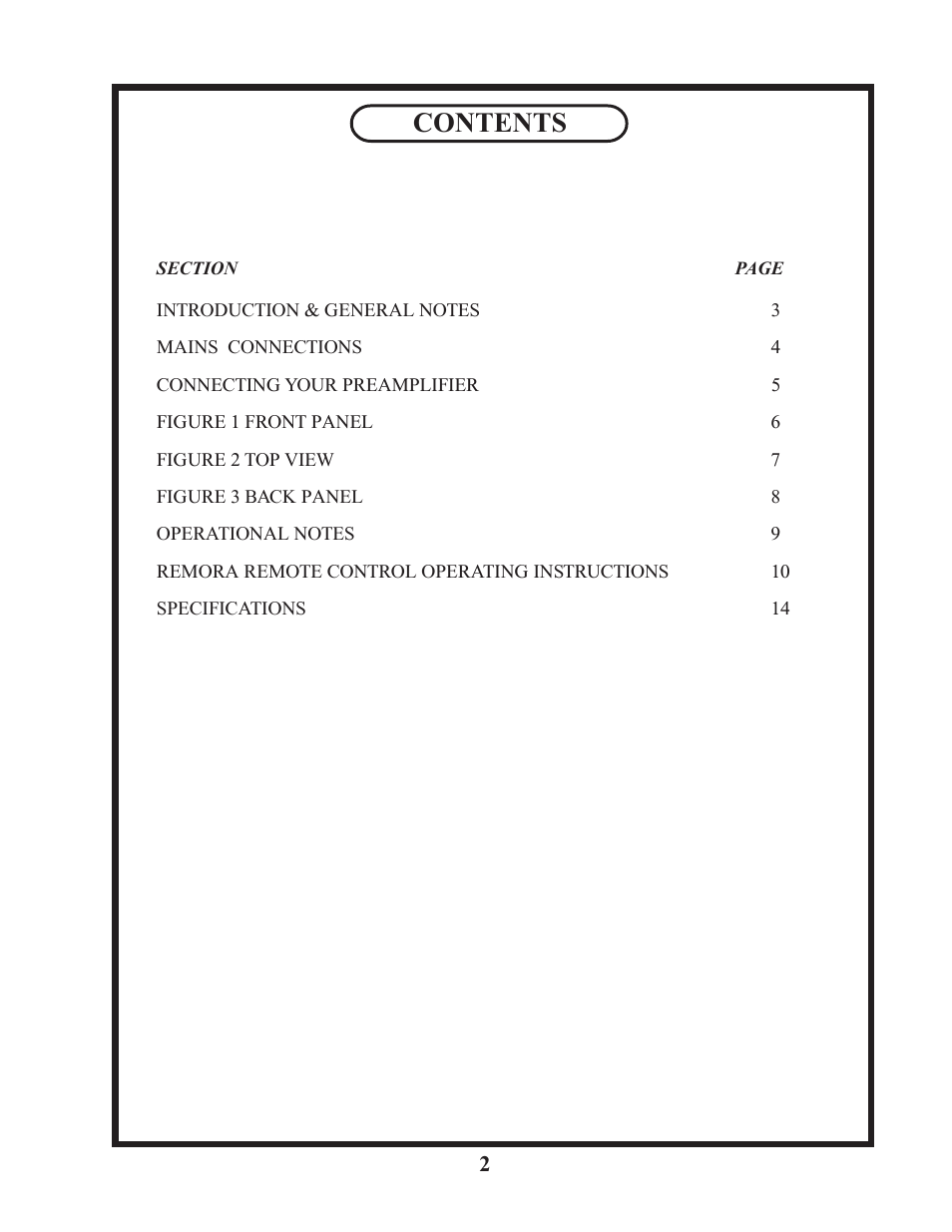 Manley Neo-Classic 300B RC Preamplifier 2008 - present User Manual | Page 2 / 14