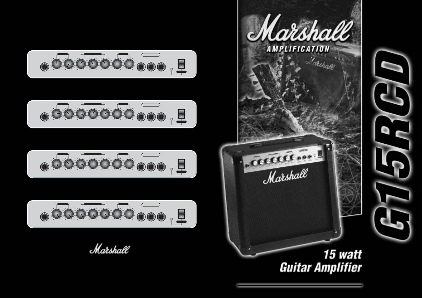 Marshall Amplification G15RCD User Manual | 2 pages