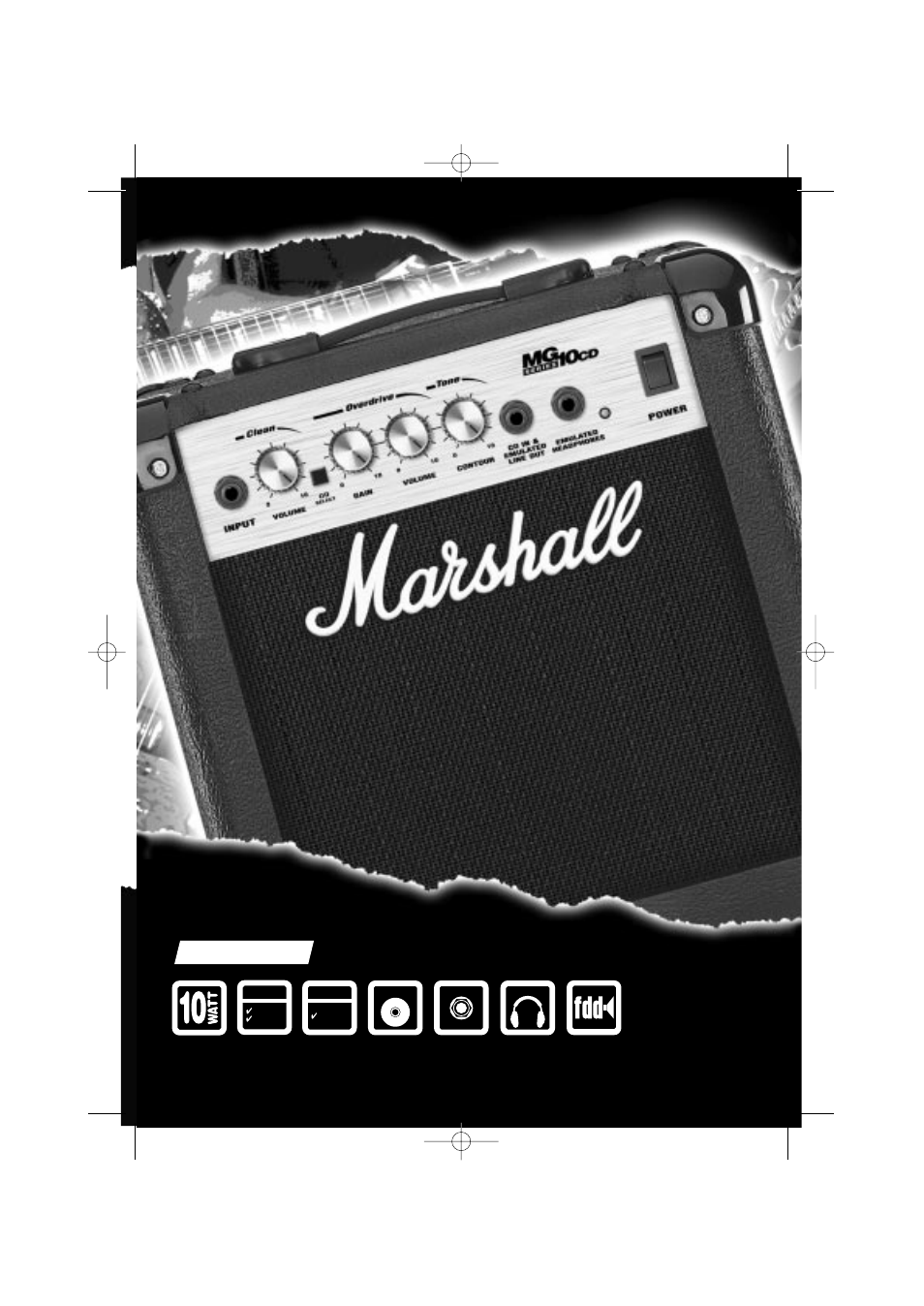 Marshall Amplification MG10CD series User Manual | 6 pages