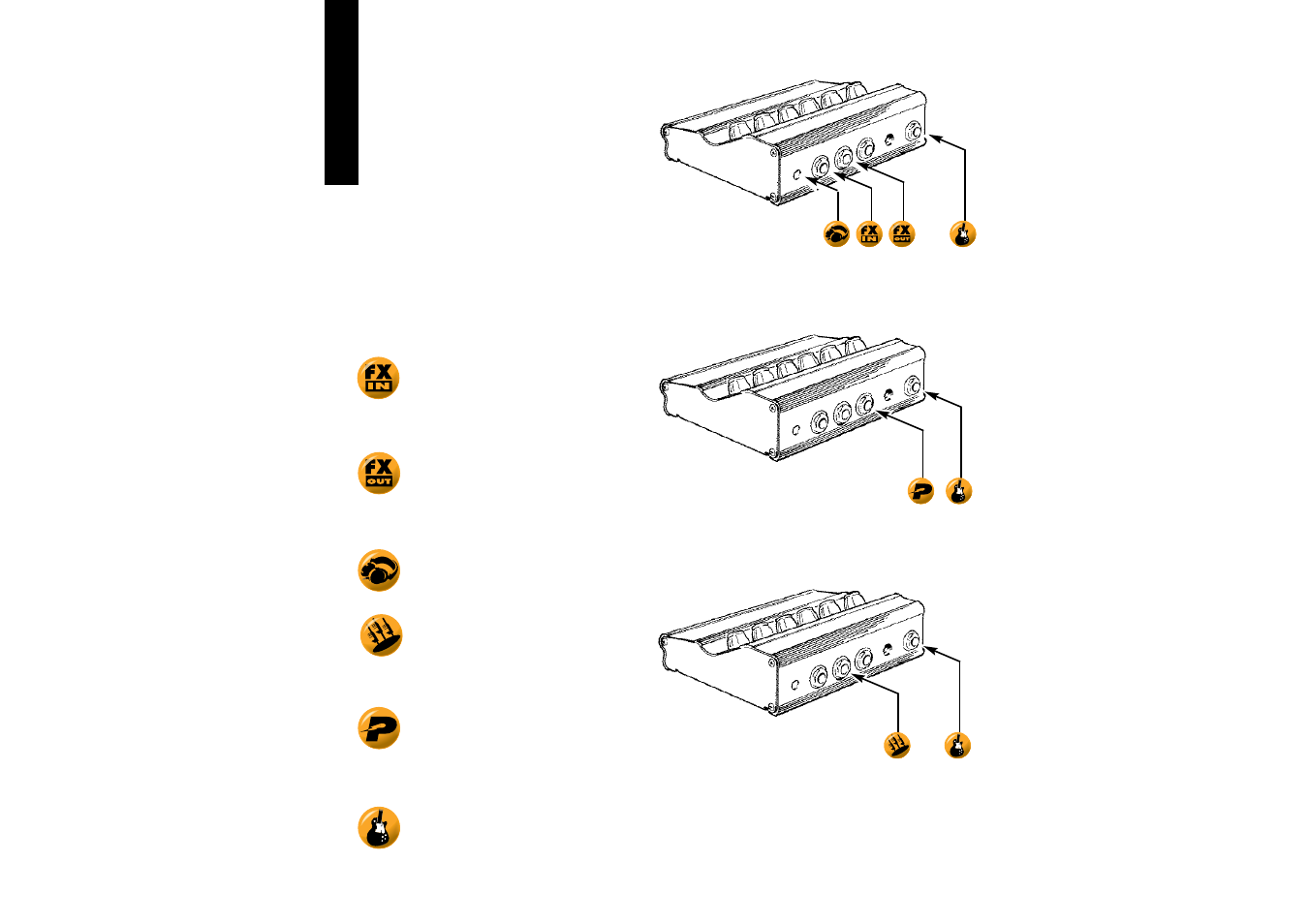 Some suggested set-ups, English | Marshall Amplification DRP-1 User Manual | Page 5 / 6