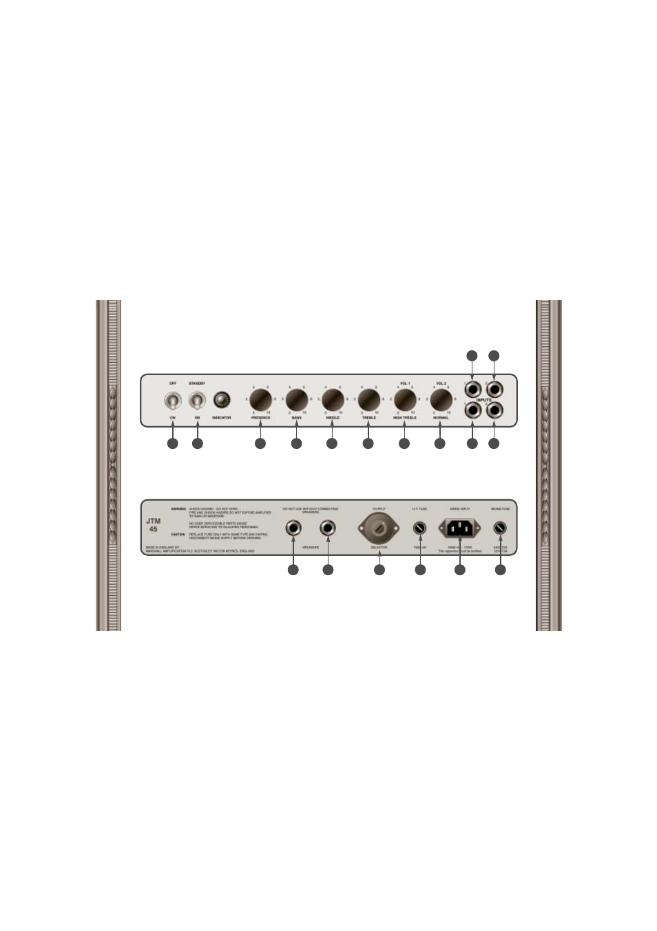 Marshall Amplification JTM45 User Manual | Page 5 / 6