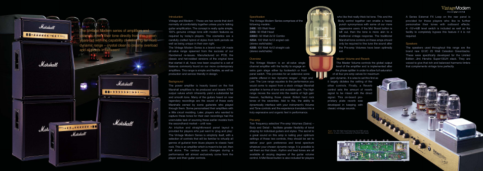 Marshall Amplification Vintage Modern 2466 User Manual | Page 2 / 3