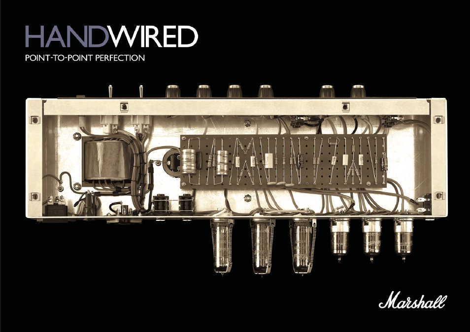 Marshall Amplification Hand-Crafted Amplifiers User Manual | 4 pages