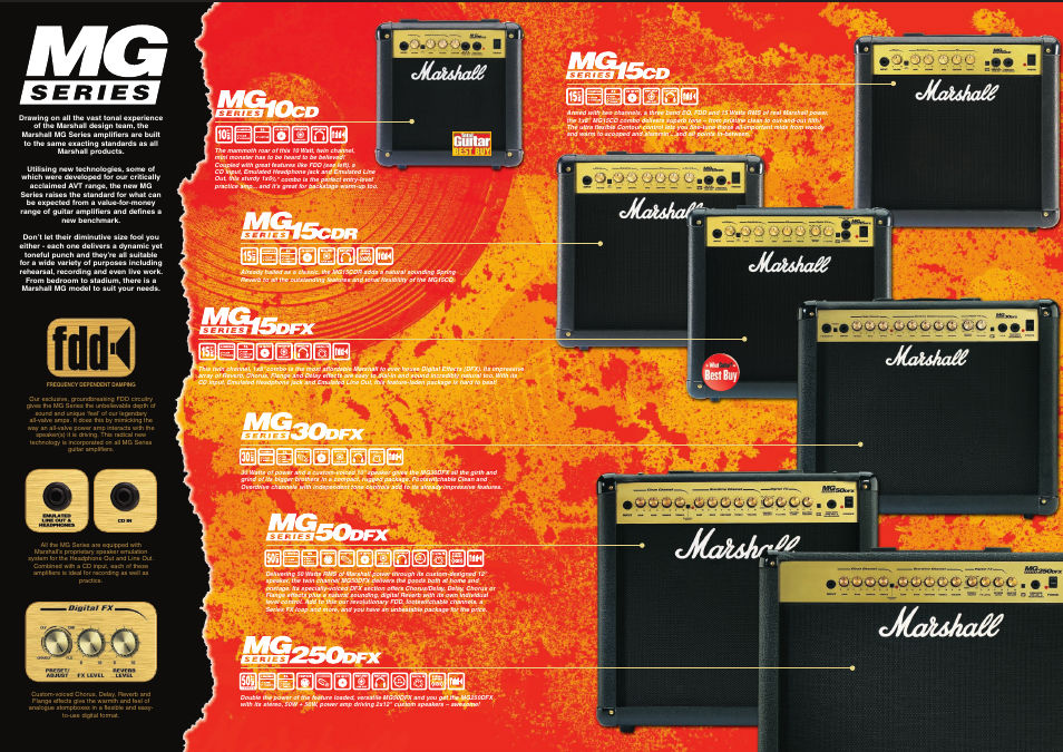 Marshall Amplification MG Series User Manual | Page 2 / 3