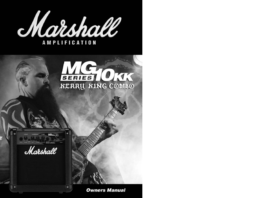 Marshall Amplification MG10KK User Manual | 4 pages