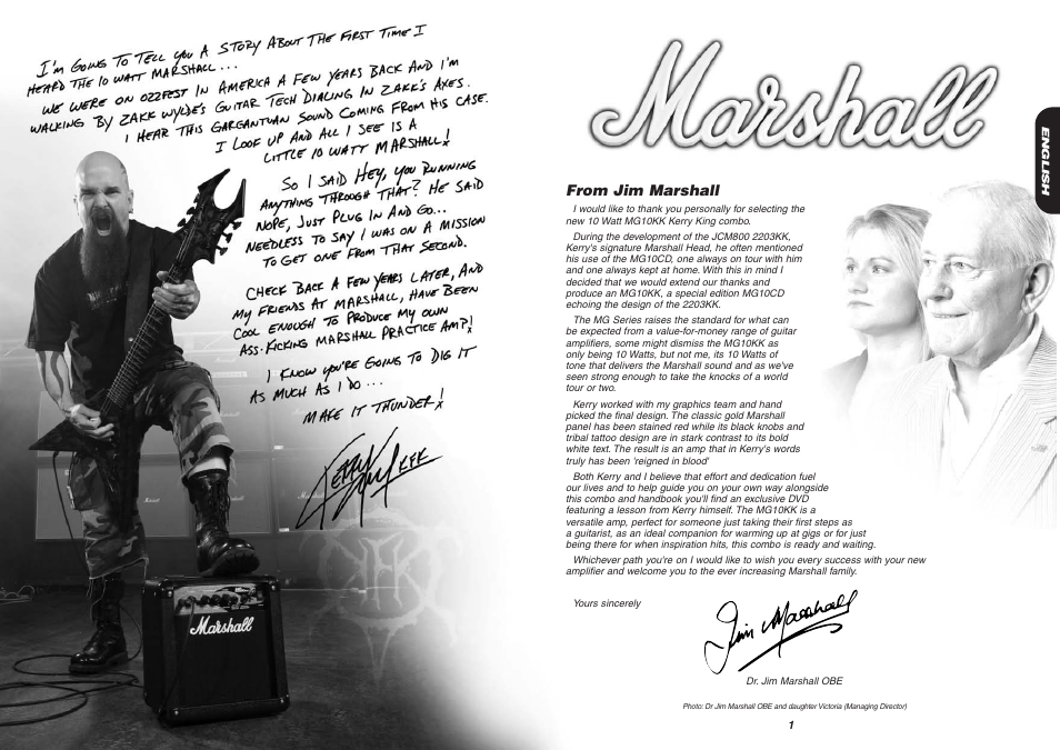 Marshall Amplification MG10KK User Manual | Page 2 / 4