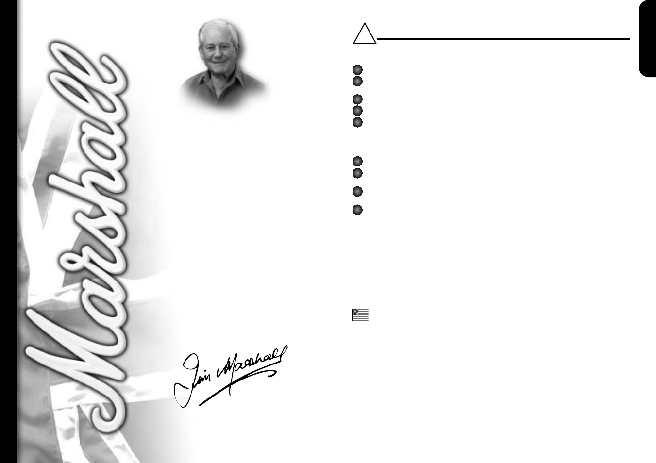 Jim intro, Warning! - important safety instructions | Marshall Amplification 4100 (JCM900) H User Manual | Page 2 / 4