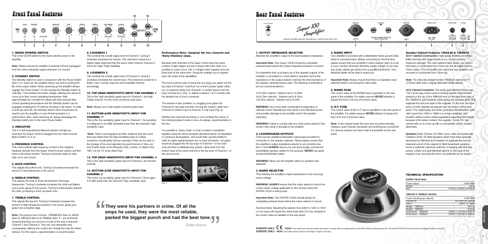 Marshall Amplification BOOK-00079-00 User Manual | Page 4 / 5
