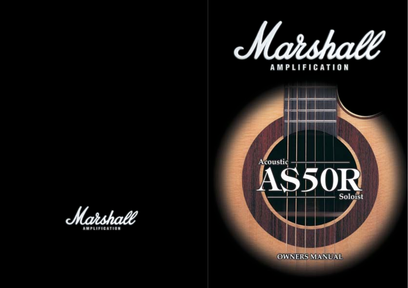Marshall Amplification as50r User Manual | 5 pages