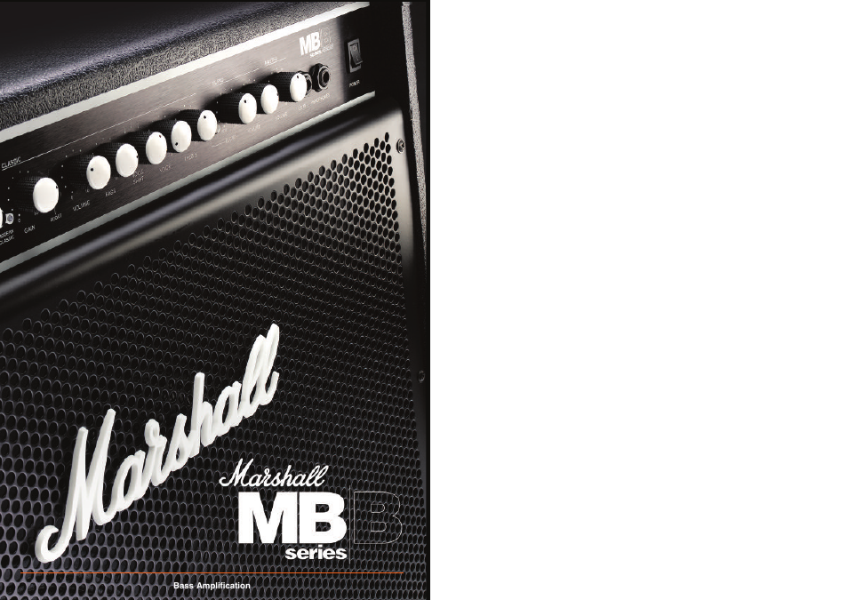 Marshall Amplification MB Series User Manual | 3 pages