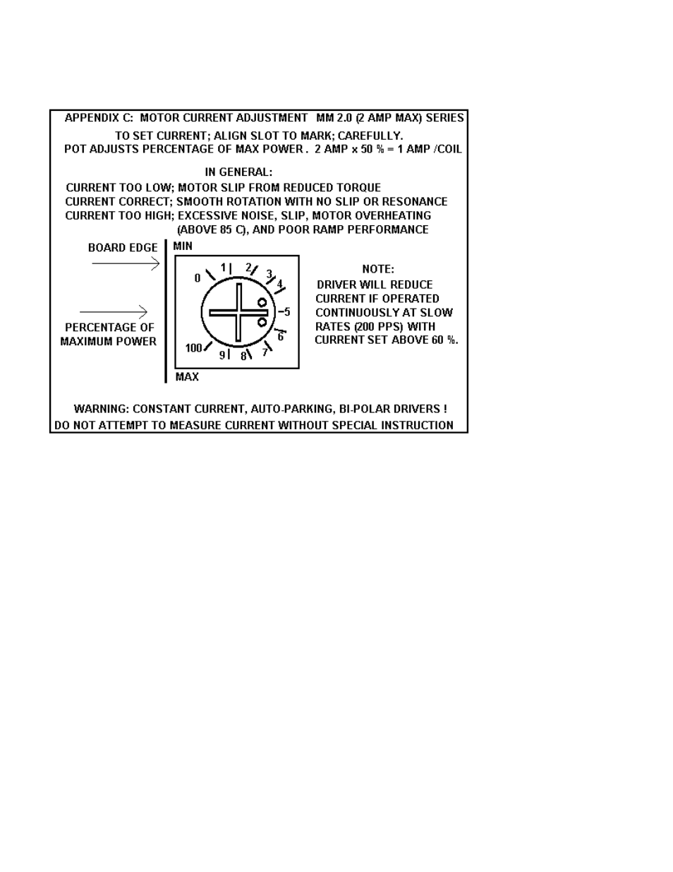 Motion MMI-8S User Manual | Page 40 / 49
