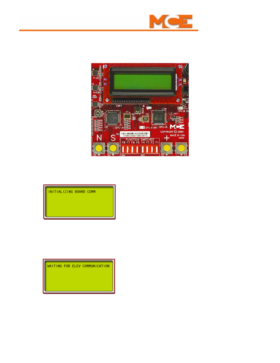 Lcd and keypad, Operating displays, Lcd and keypad operating displays | Motion 42-02-S028 User Manual | Page 16 / 20