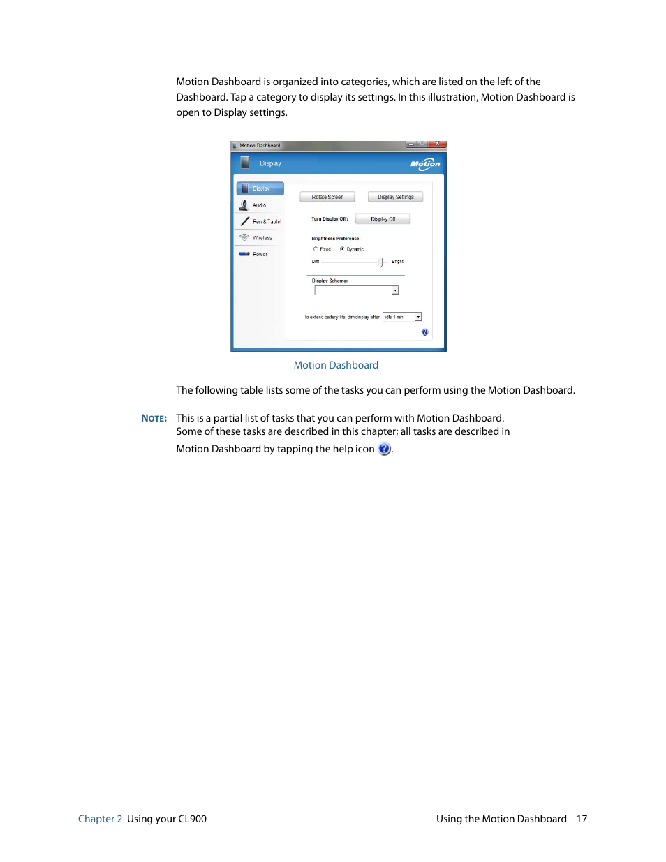 Motion CL900 FWS-001 User Manual | Page 23 / 81