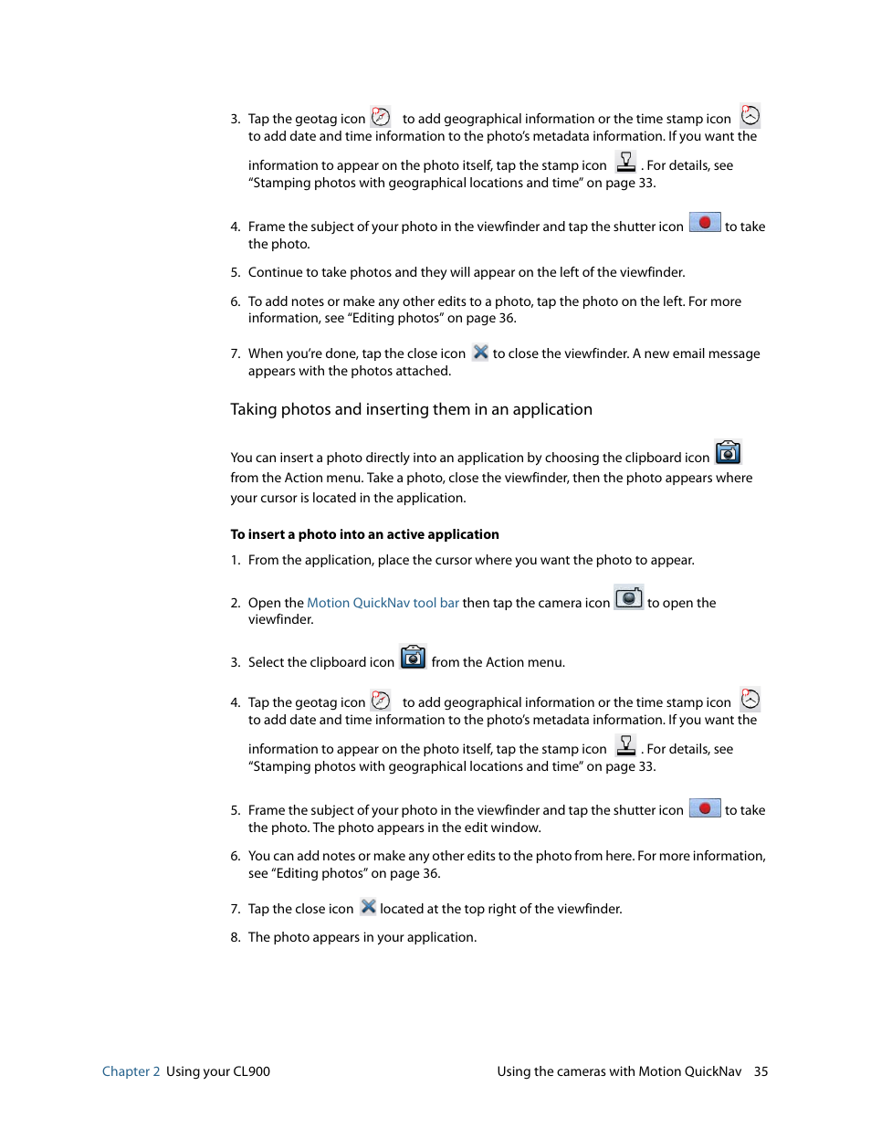Motion CL900 FWS-001 User Manual | Page 41 / 81