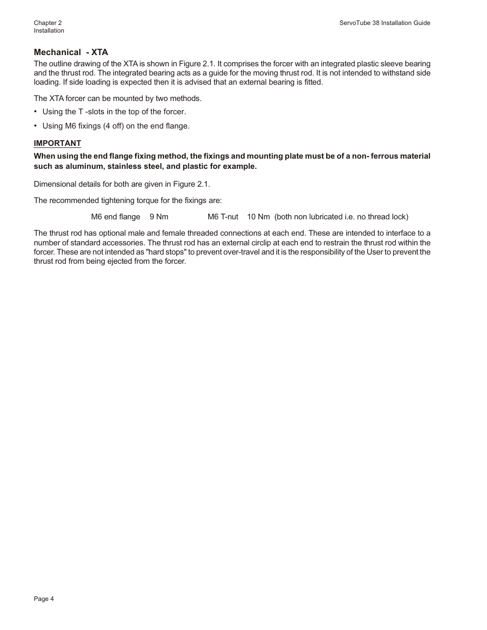 Motion Actuator User Manual | Page 10 / 32