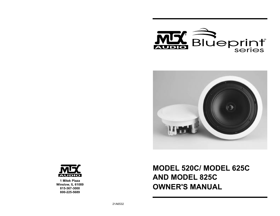MTX Audio 520C User Manual | 4 pages