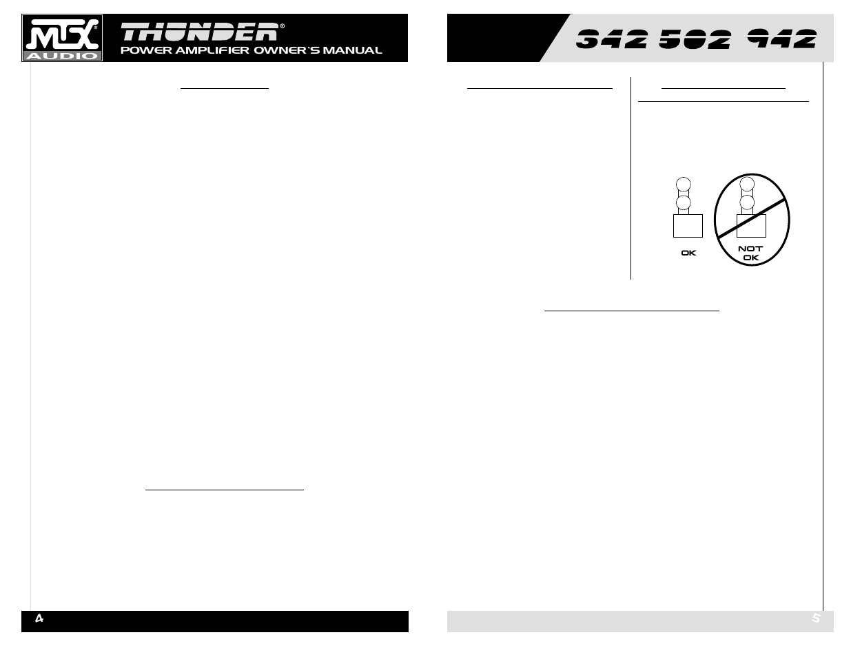 MTX Audio Thunder 342 User Manual | Page 3 / 19