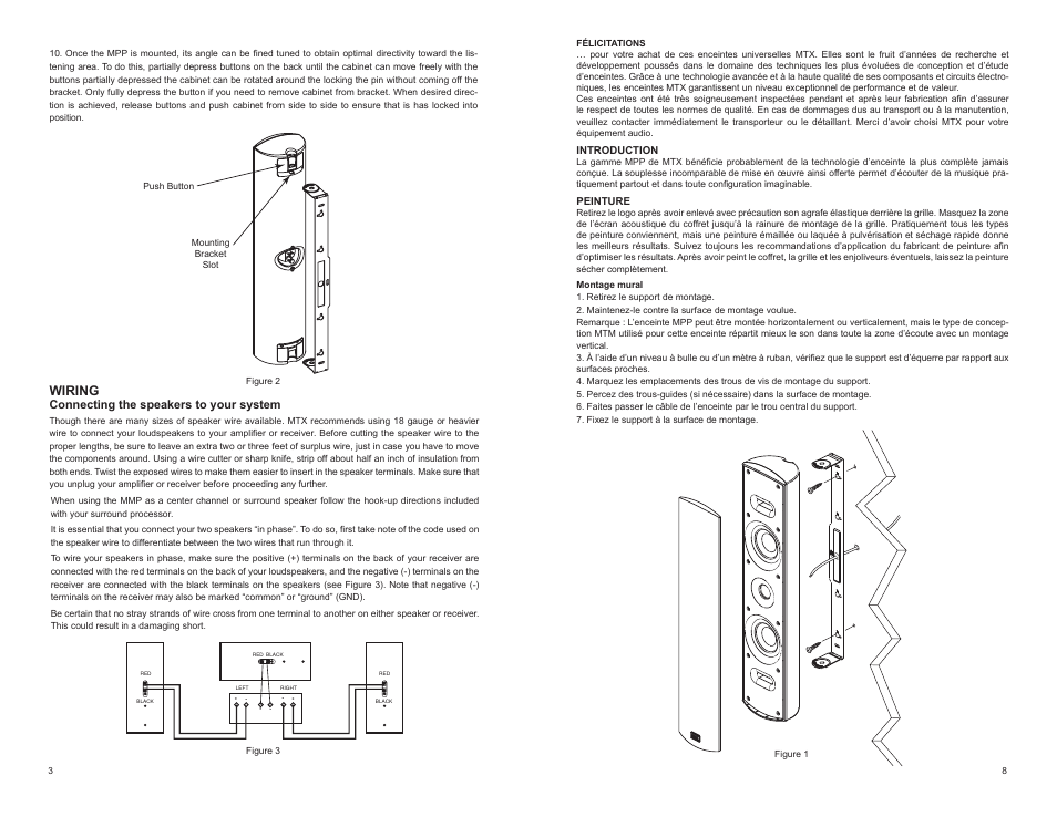 Wiring | MTX Audio MPP4100 User Manual | Page 4 / 6
