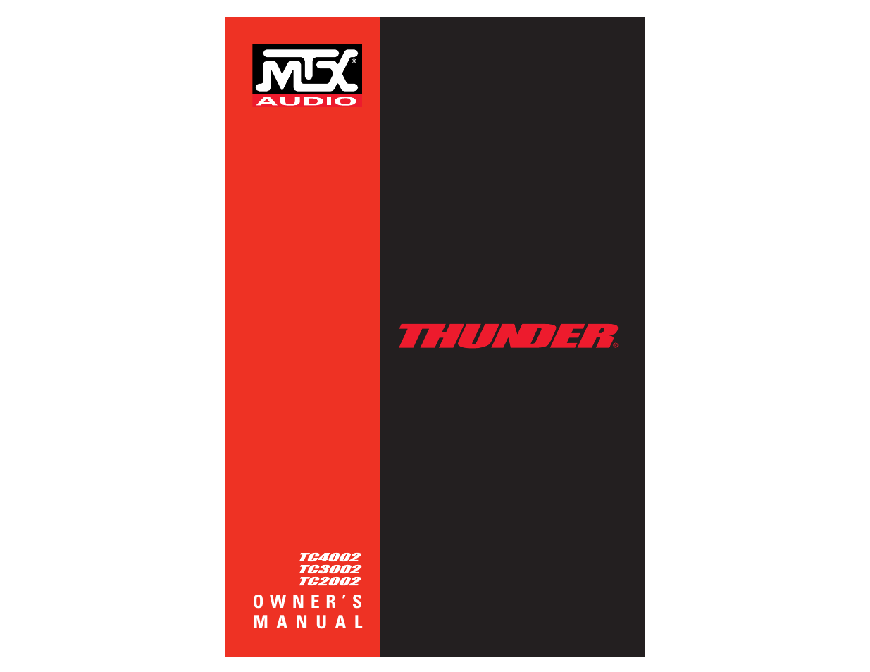 MTX Audio 801D User Manual | 17 pages