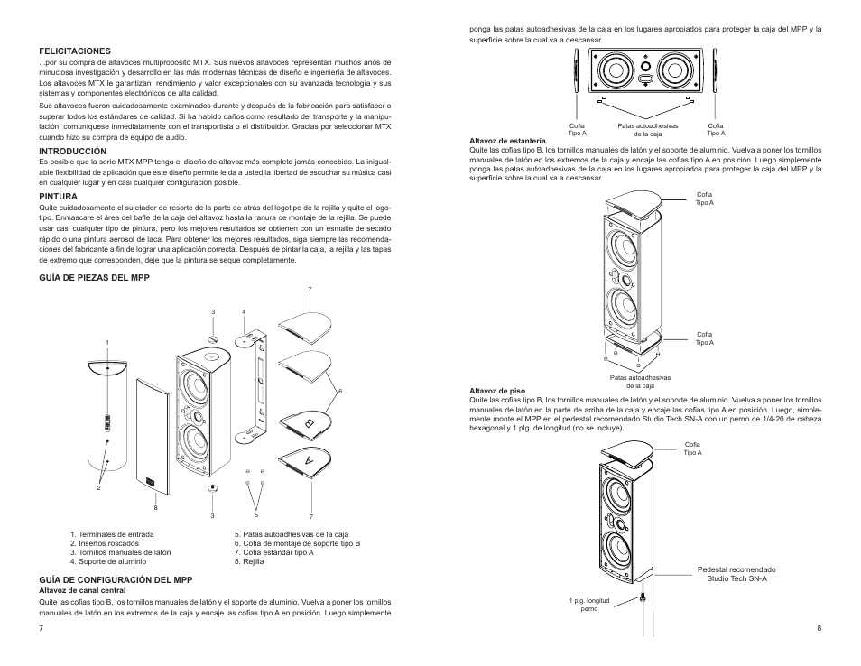 MTX Audio MPP520 User Manual | Page 8 / 8