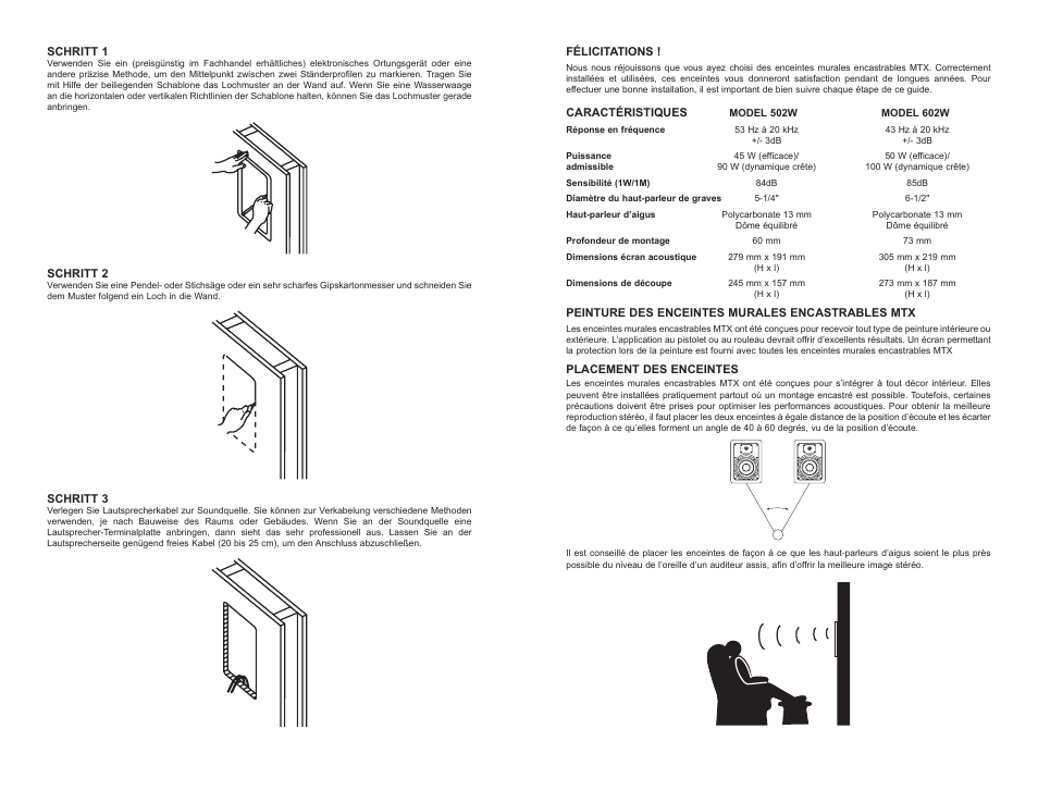 MTX Audio 502W User Manual | Page 5 / 8