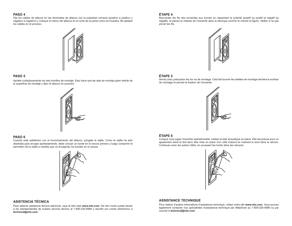 MTX Audio 502W User Manual | Page 7 / 8