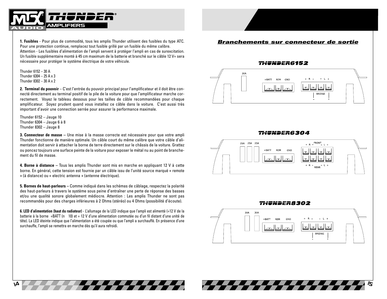 MTX Audio 8302 User Manual | Page 8 / 19