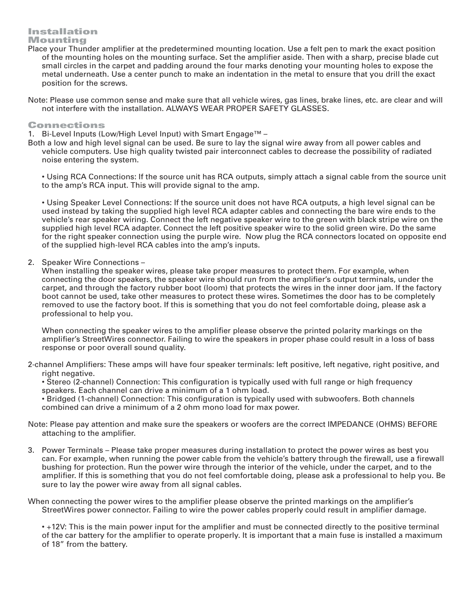 MTX Audio TA8502 User Manual | Page 3 / 6