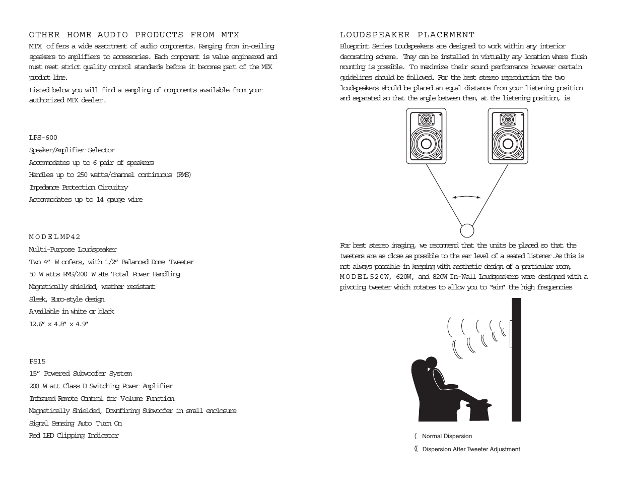 MTX Audio 820W User Manual | Page 3 / 4