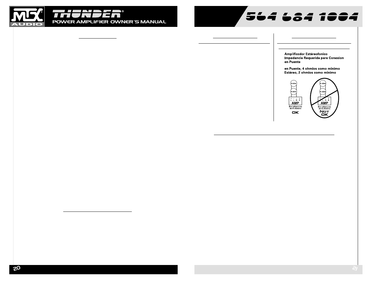 MTX Audio Thunder 684 User Manual | Page 11 / 19