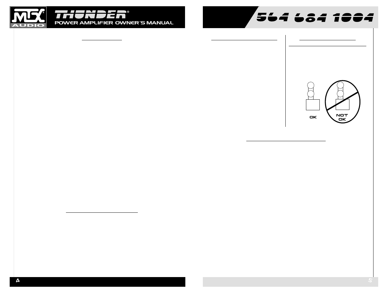 MTX Audio Thunder 684 User Manual | Page 3 / 19