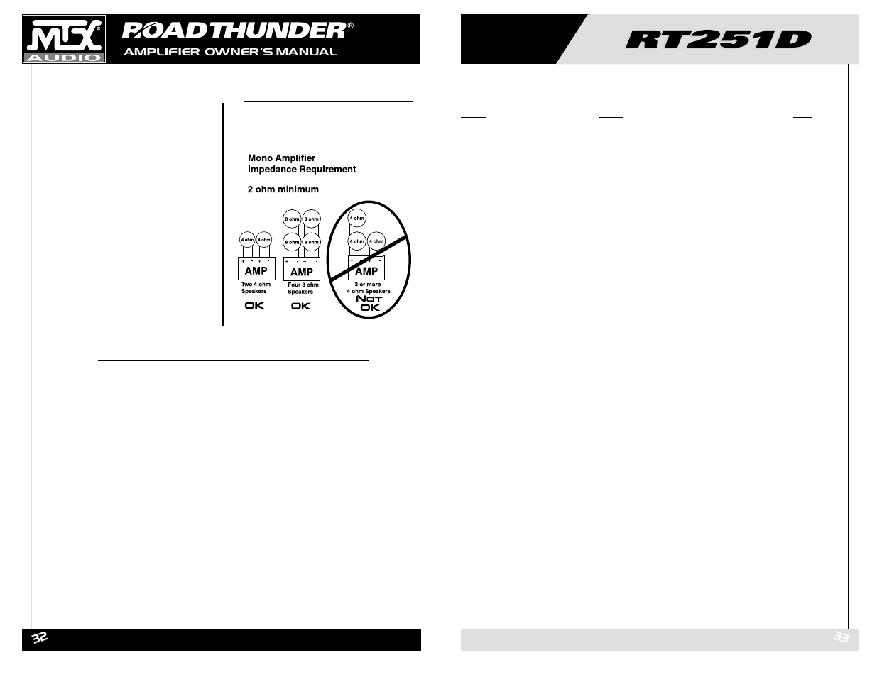 Einstellen der verstärkungsregler, Definition allgemeiner ausdrücke, Fehlersuche | MTX Audio RT251D User Manual | Page 17 / 19