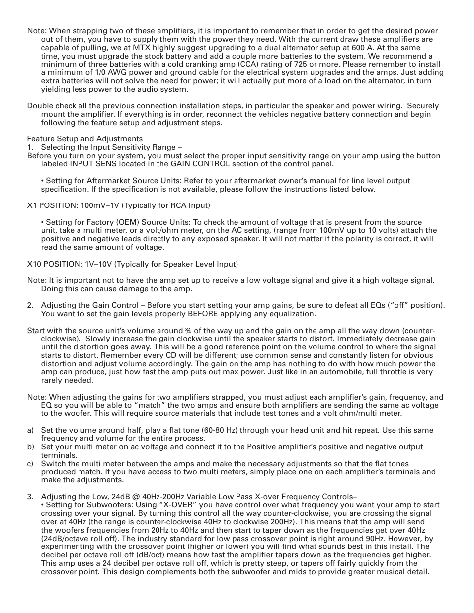 MTX Audio TA92001 User Manual | Page 5 / 7