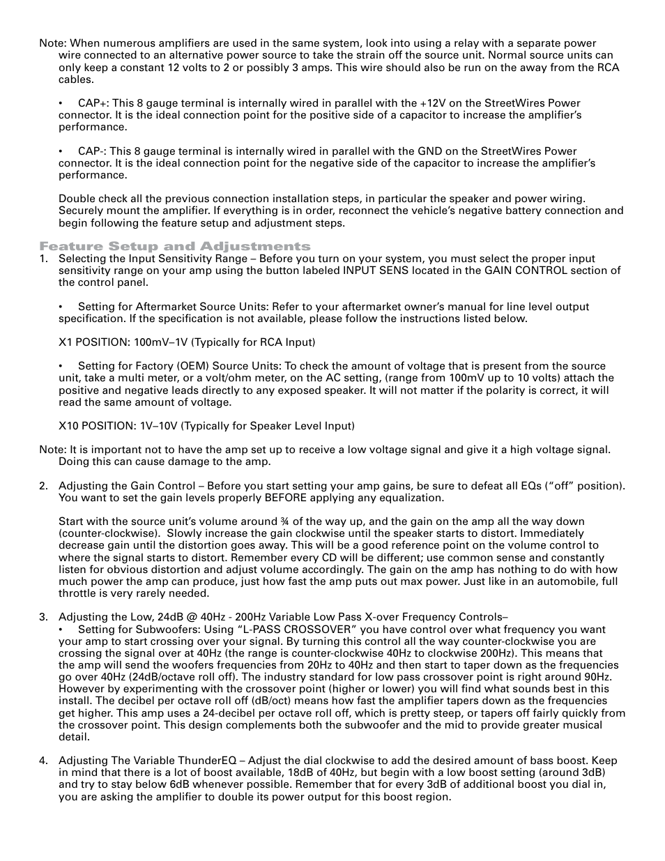 MTX Audio TA4501 User Manual | Page 4 / 5