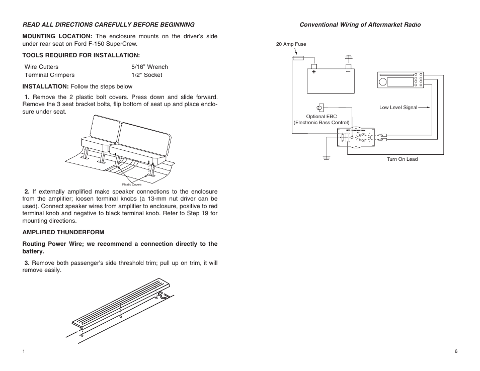 MTX Audio F-150 SUPERCREW User Manual | Page 2 / 4