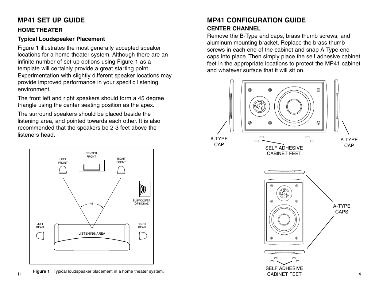 Mp41 configuration guide, Mp41 set up guide | MTX Audio MP41B User Manual | Page 5 / 8
