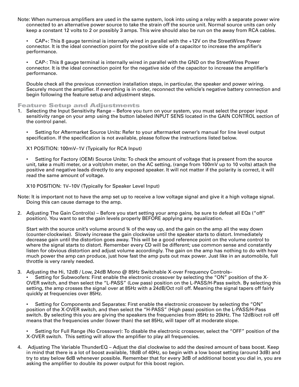 MTX Audio TA4252 User Manual | Page 4 / 5