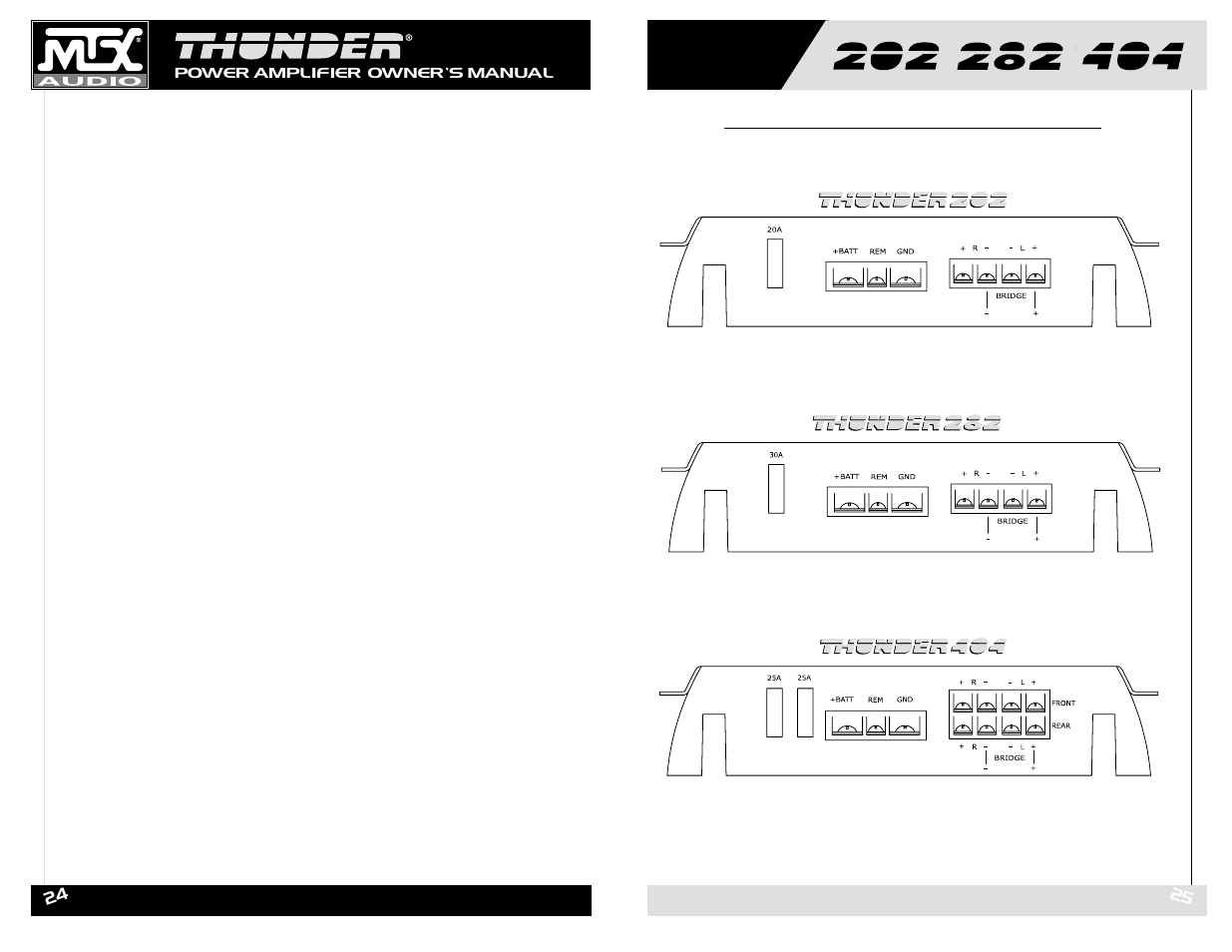 MTX Audio Thunder202 User Manual | Page 13 / 19