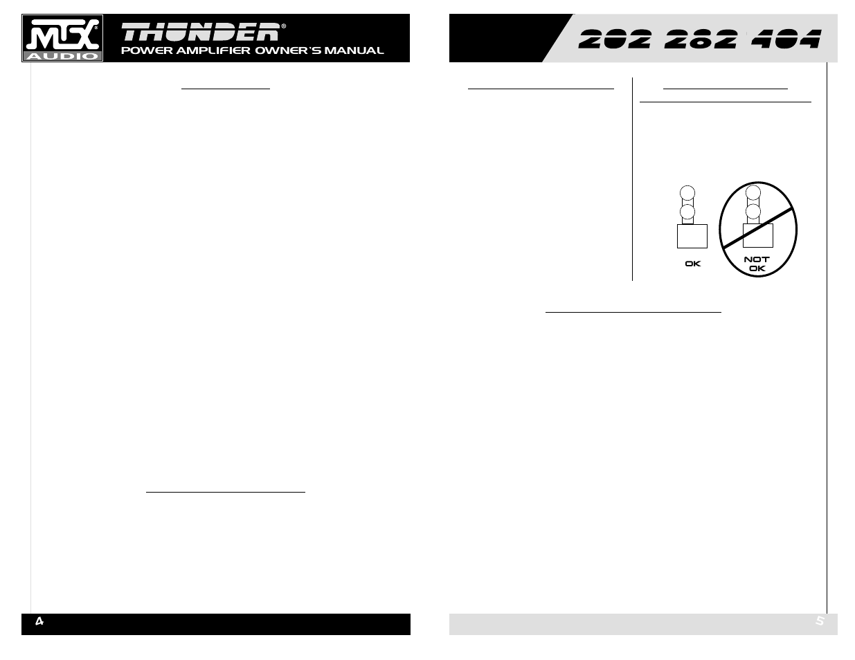 MTX Audio Thunder202 User Manual | Page 3 / 19