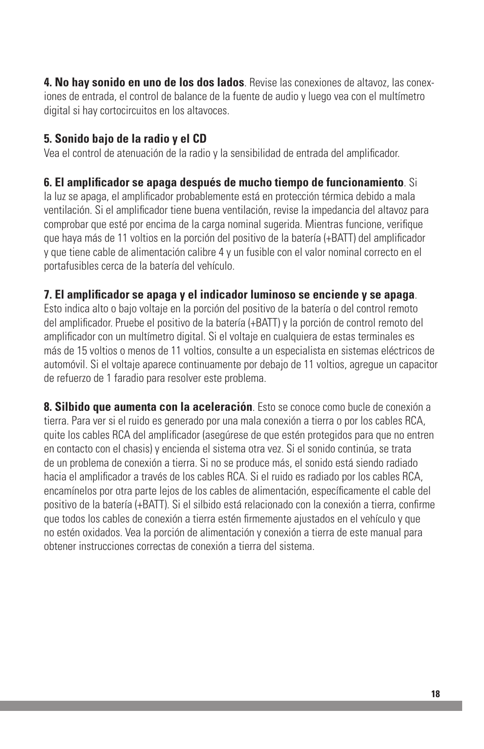 MTX Audio MXA4002 User Manual | Page 19 / 32