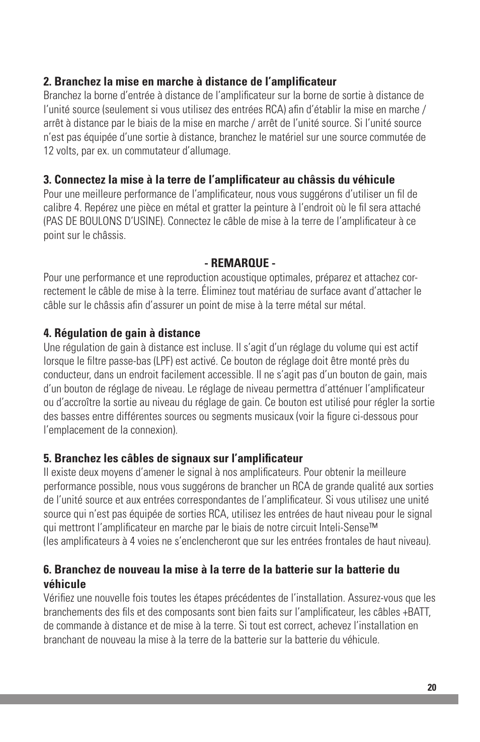 MTX Audio MXA4002 User Manual | Page 21 / 32