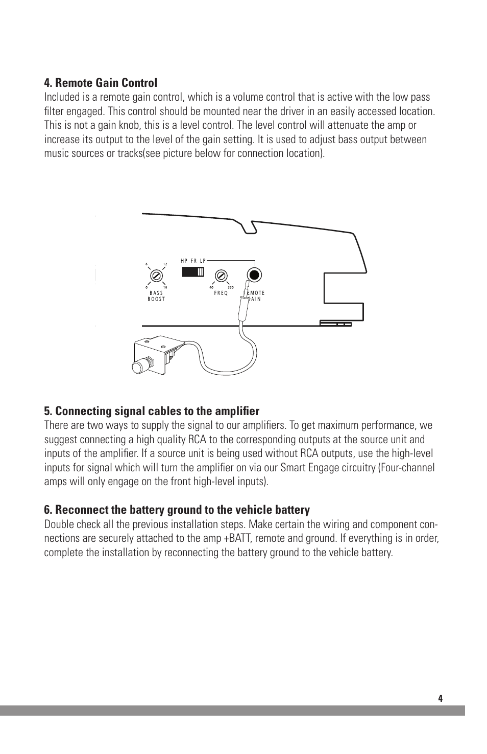 MTX Audio MXA4002 User Manual | Page 5 / 32