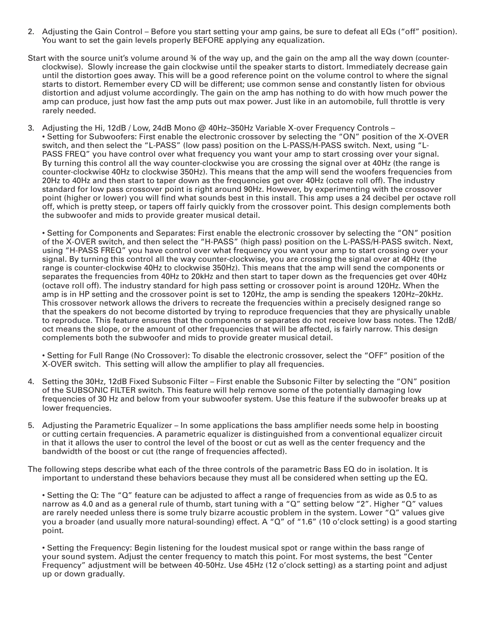 MTX Audio TA91002 User Manual | Page 5 / 6