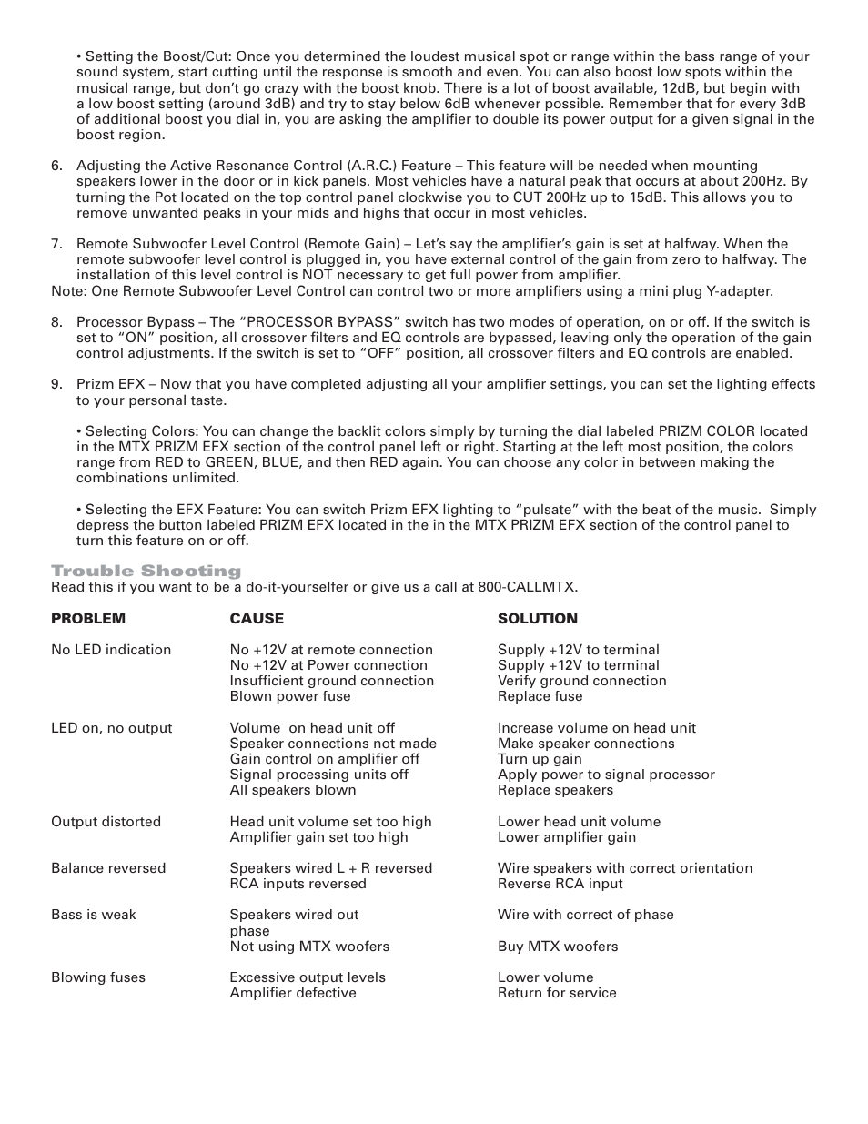 MTX Audio TA91002 User Manual | Page 6 / 6