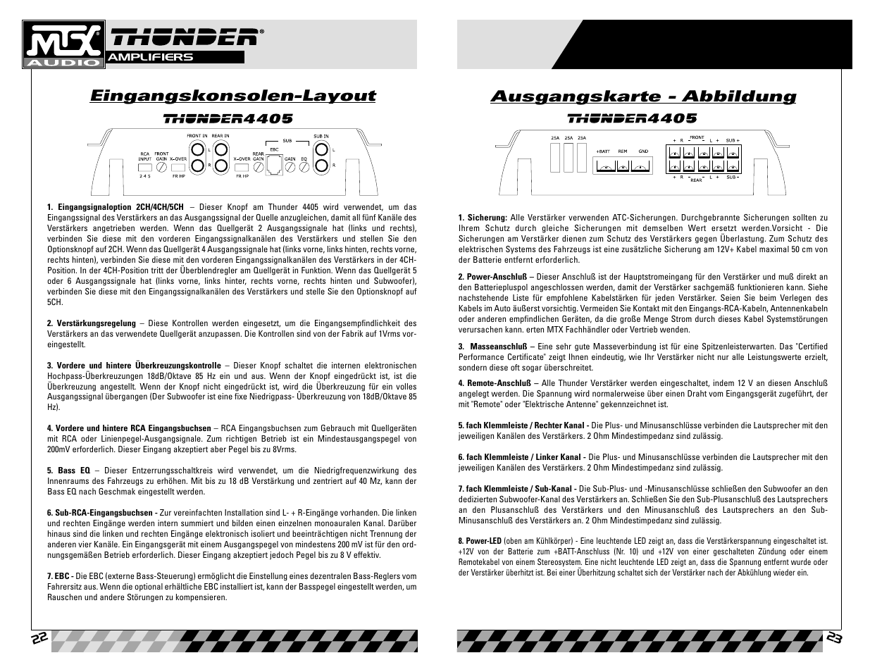 MTX Audio 4405 User Manual | Page 12 / 15