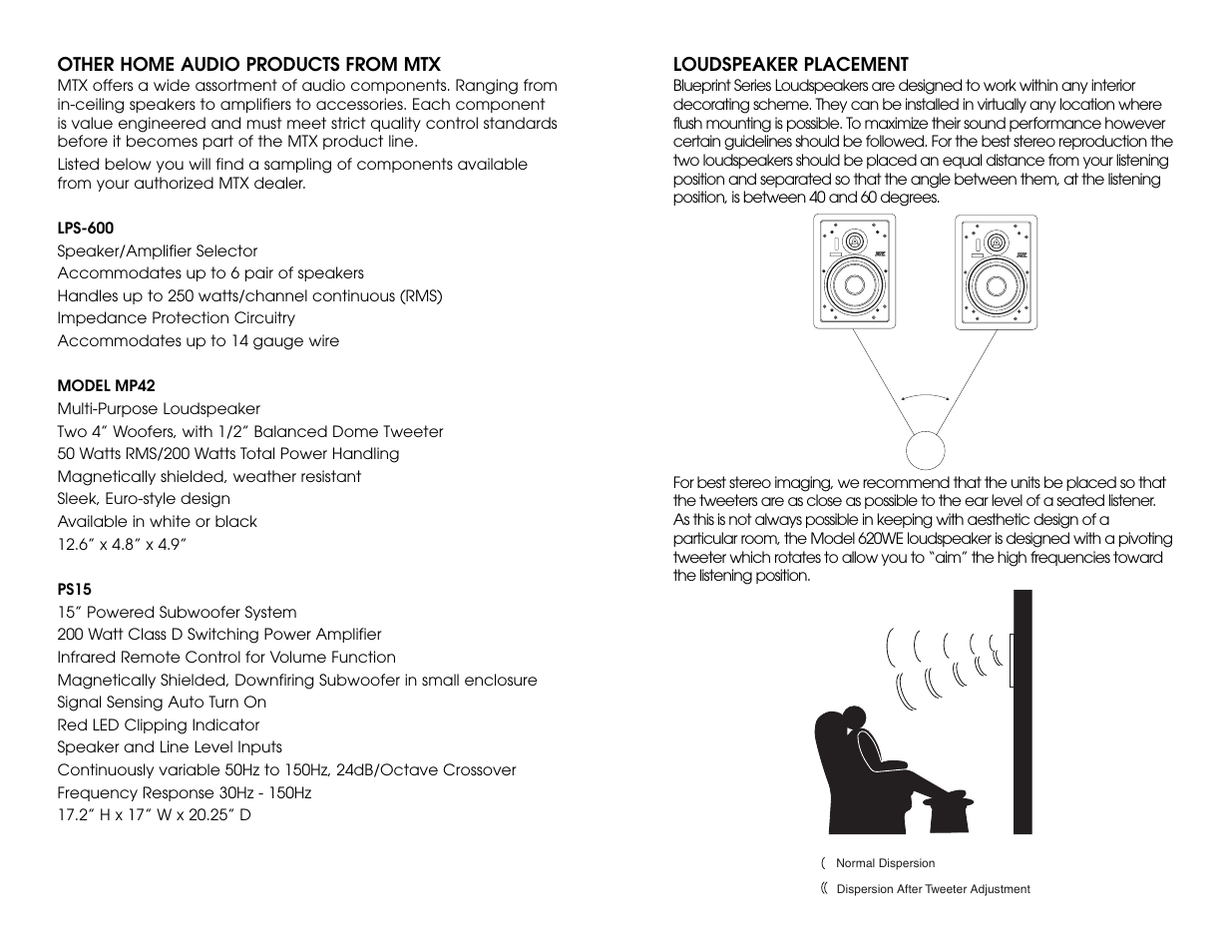 MTX Audio 620WE User Manual | Page 3 / 4
