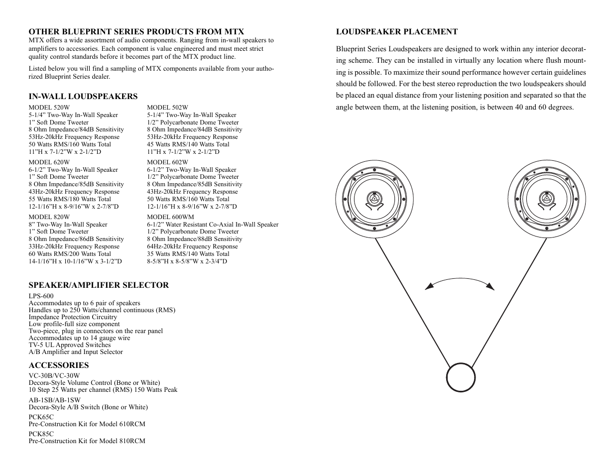 MTX Audio 510CM User Manual | Page 3 / 4