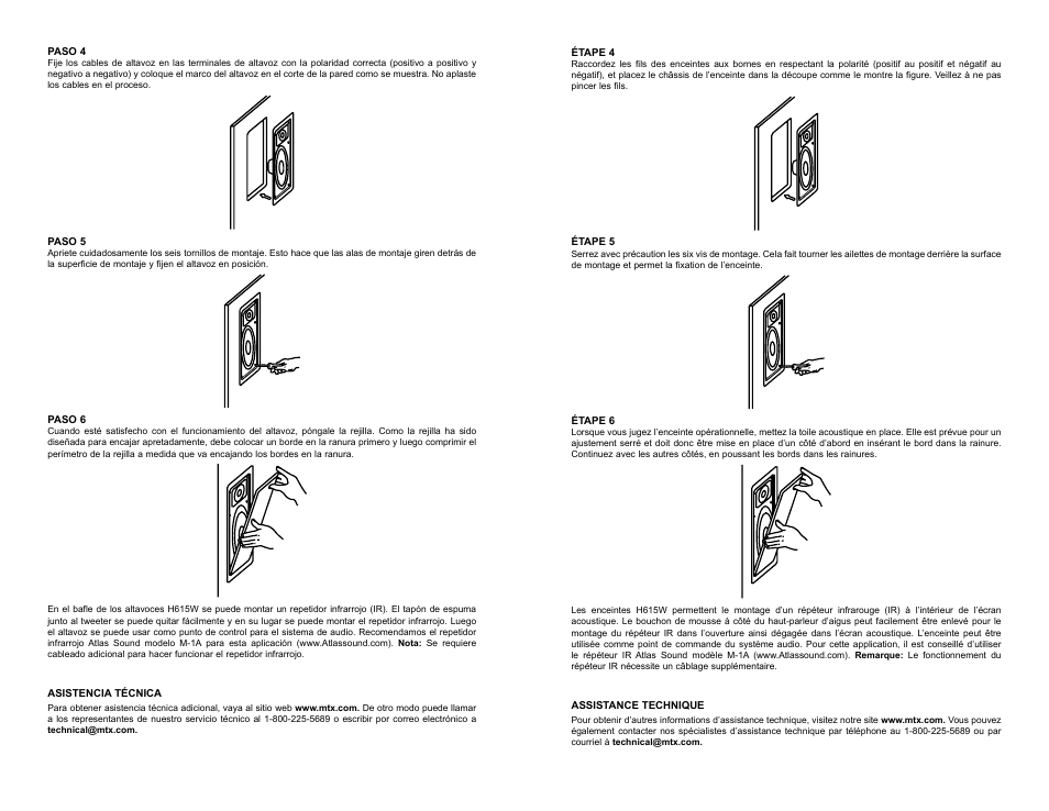 MTX Audio H615W User Manual | Page 7 / 8